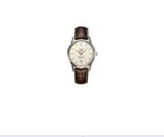 Часы унисекс, швейцарские автоматические флагманские часы Heritage с коричневым кожаным ремешком, - 1